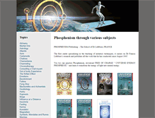 Tablet Screenshot of phosphenism.net