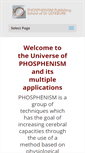 Mobile Screenshot of phosphenism.com